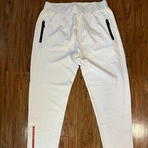 Prada Technical Jersey Recycled Pants White Size XXL Rare!